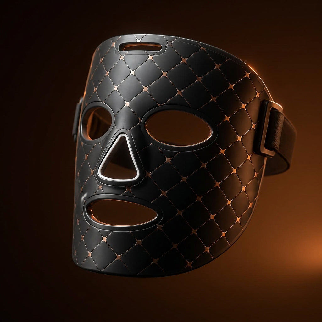 Silicone LED light therapy face mask